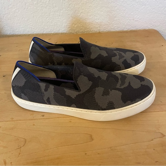Rothy’s The Original Slip On Sneaker in Grey Camo - W8 - Picture 9 of 13